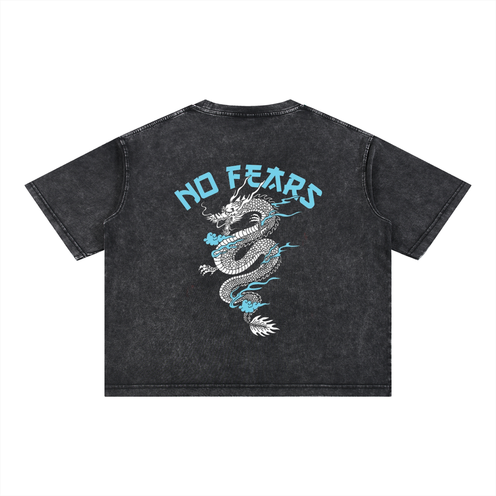 No Fears Washed Boxy Tee