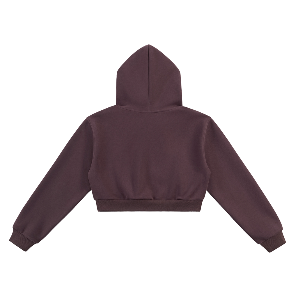 DVLP Athletics Cropped Workout Hoodie