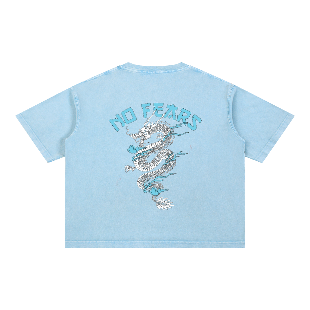 No Fears Washed Boxy Tee