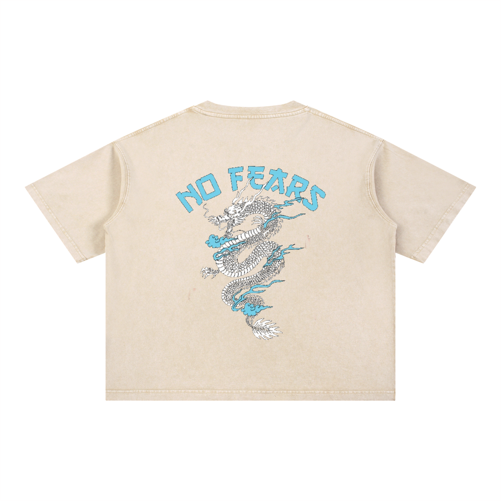 No Fears Washed Boxy Tee